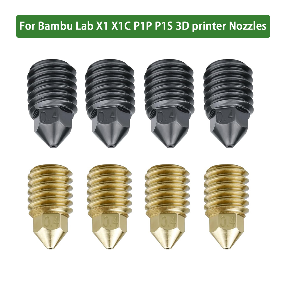 3D Printing Bambu Lab - Buse en laiton et acier trempé