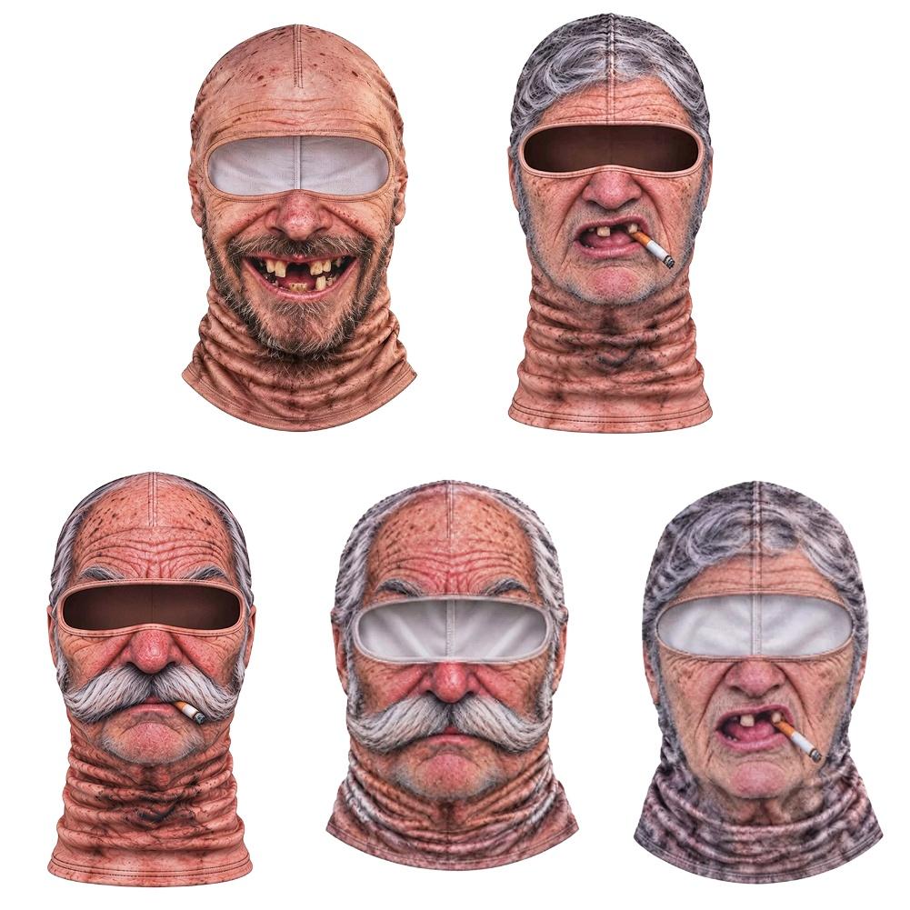 3D Printing Mask - 1 pièce, cagoule imprimée 3D avec