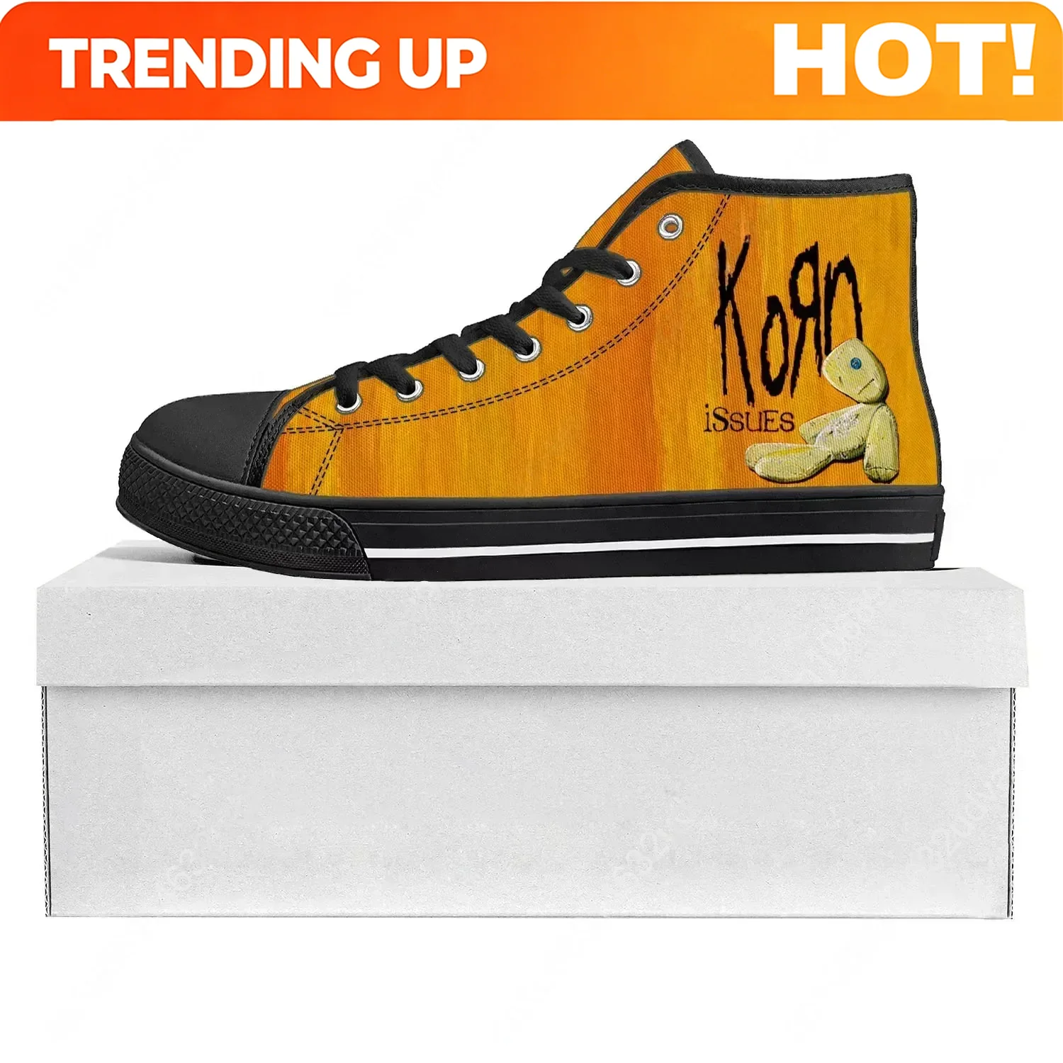 3D Printing Custom - Korn Rock Band – baskets hautes