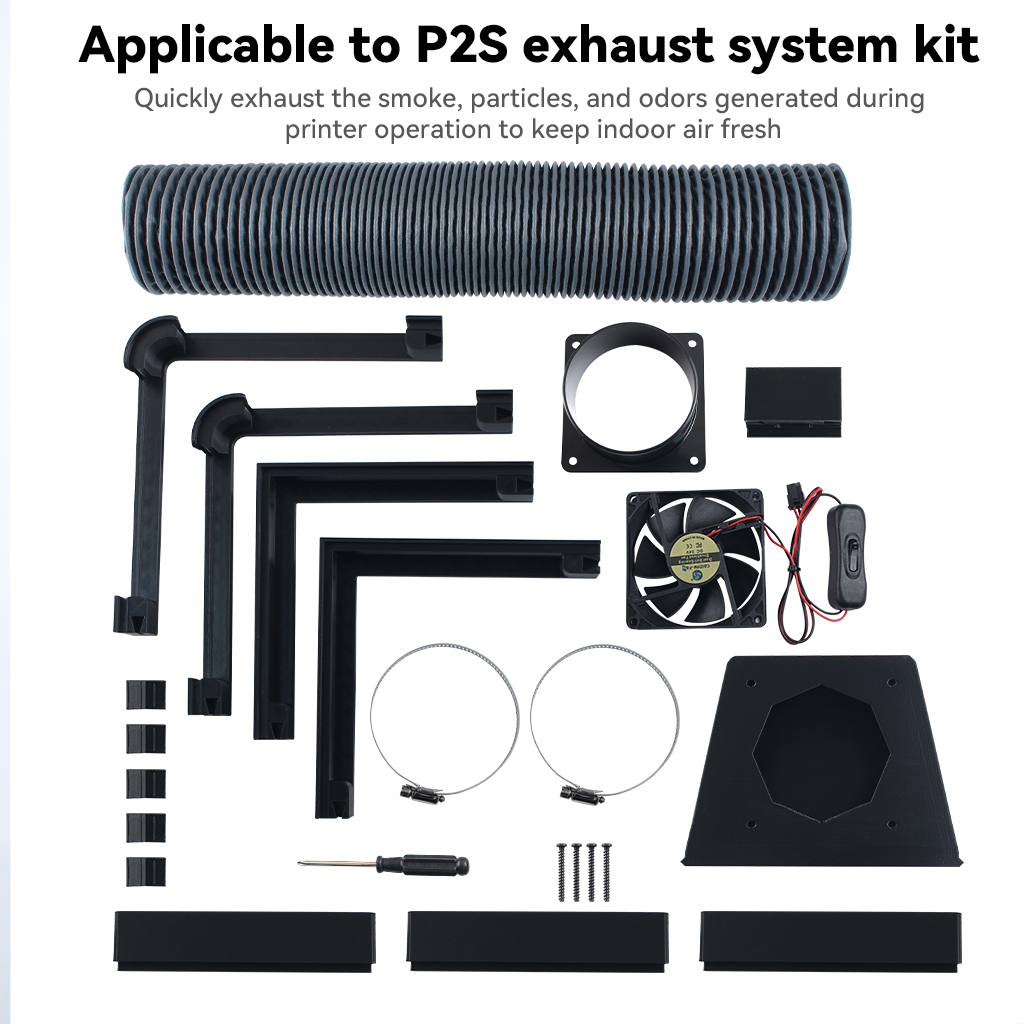 3D Printing Bambu Lab - Kit de ventilateur d'évacuation externe pour