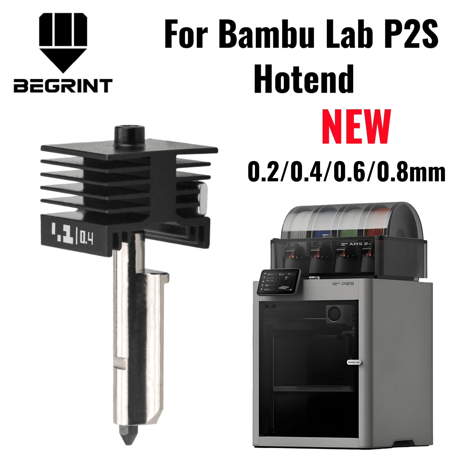 3D Printing Bambu Lab - Pour Bambu Lab P2S X2D, hotend
