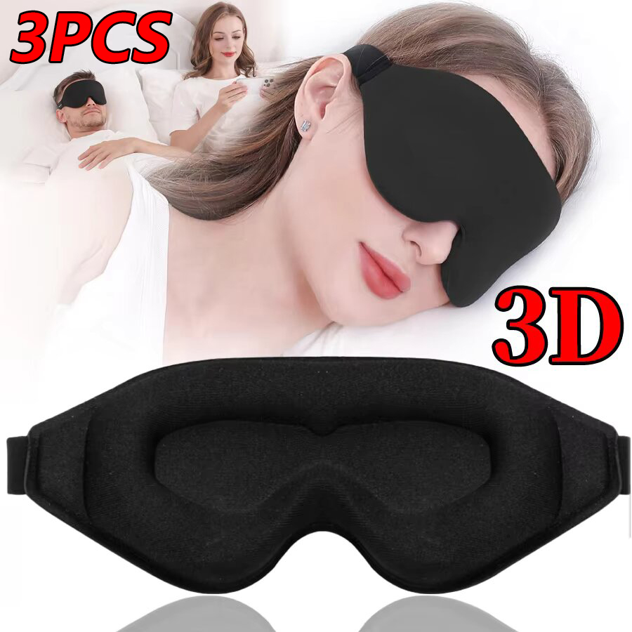 Lot de 3 masques de sommeil 3D - 3D Printing Mask avis et prix