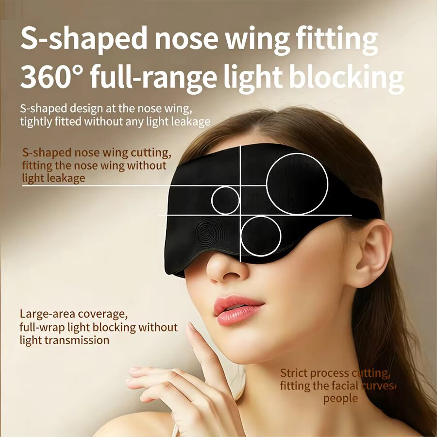 Lot de 3 masques de sommeil 3D - 3D Printing Mask avis et prix