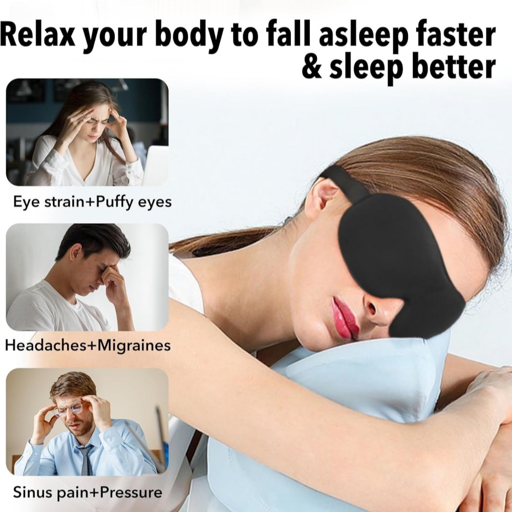 Masque de sommeil 3D en mousse - 3D Printing Mask avis et prix
