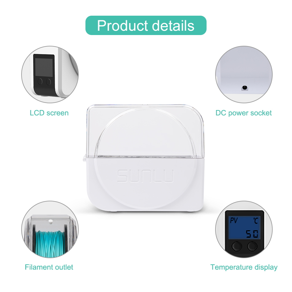SUNLU – sèche-filament S1 Plus - 3D Printing Industry avis et prix