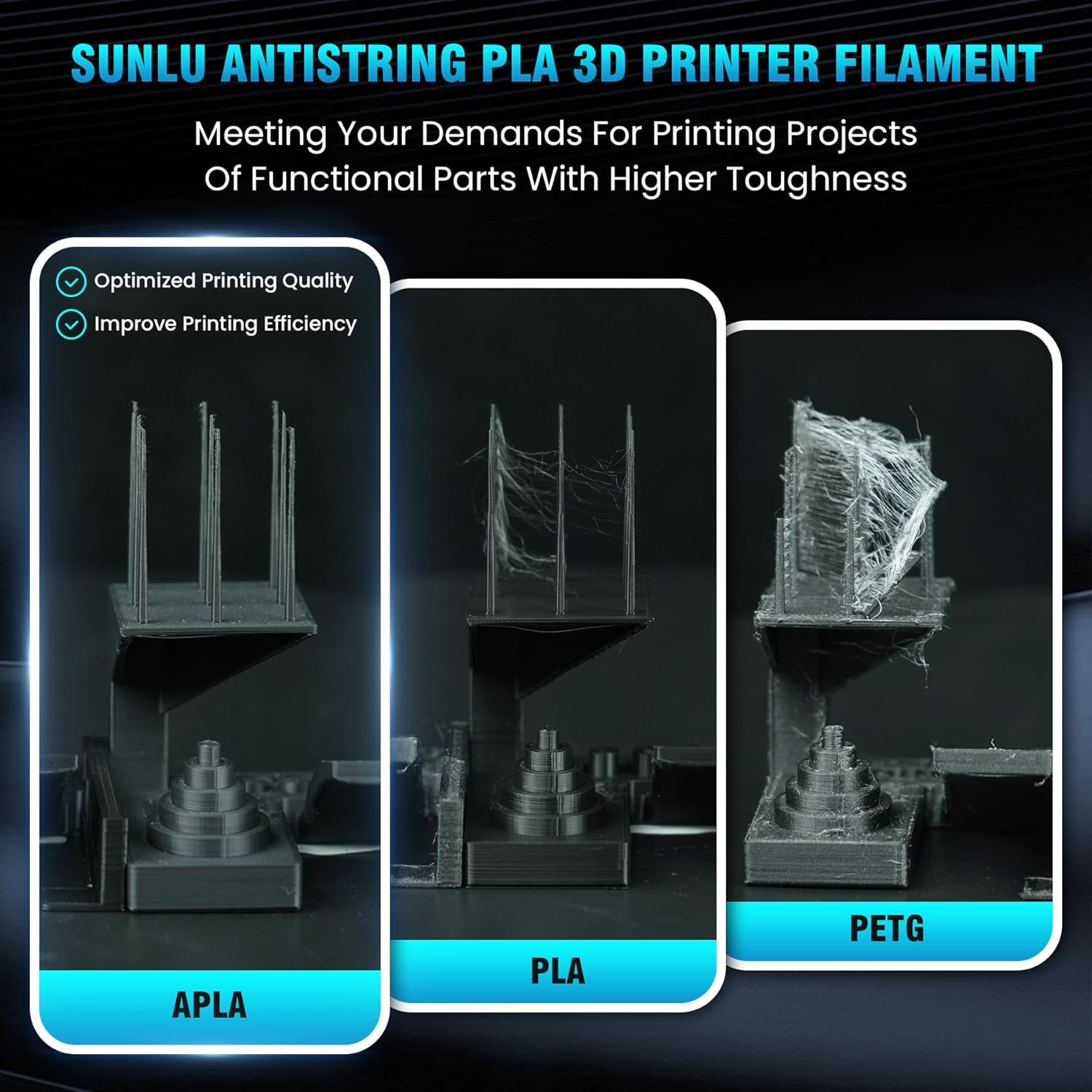 SUNLU 10KG APLA/PLA méta/haute - 3D Printing Nylon avis et prix